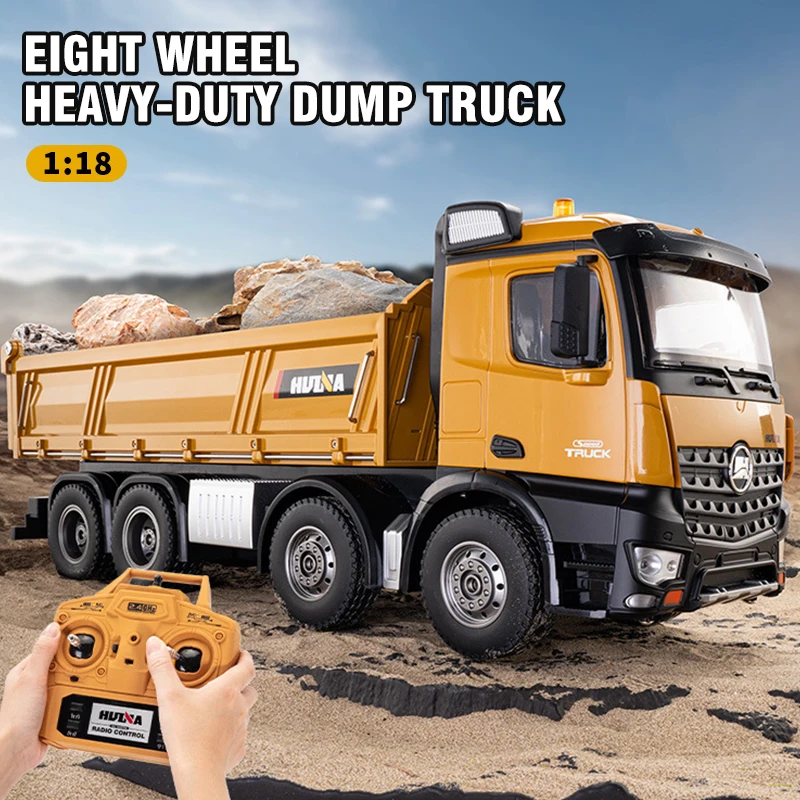 Rc Hobby Excavator - Huina 1536 RC Dump Truck 1/14