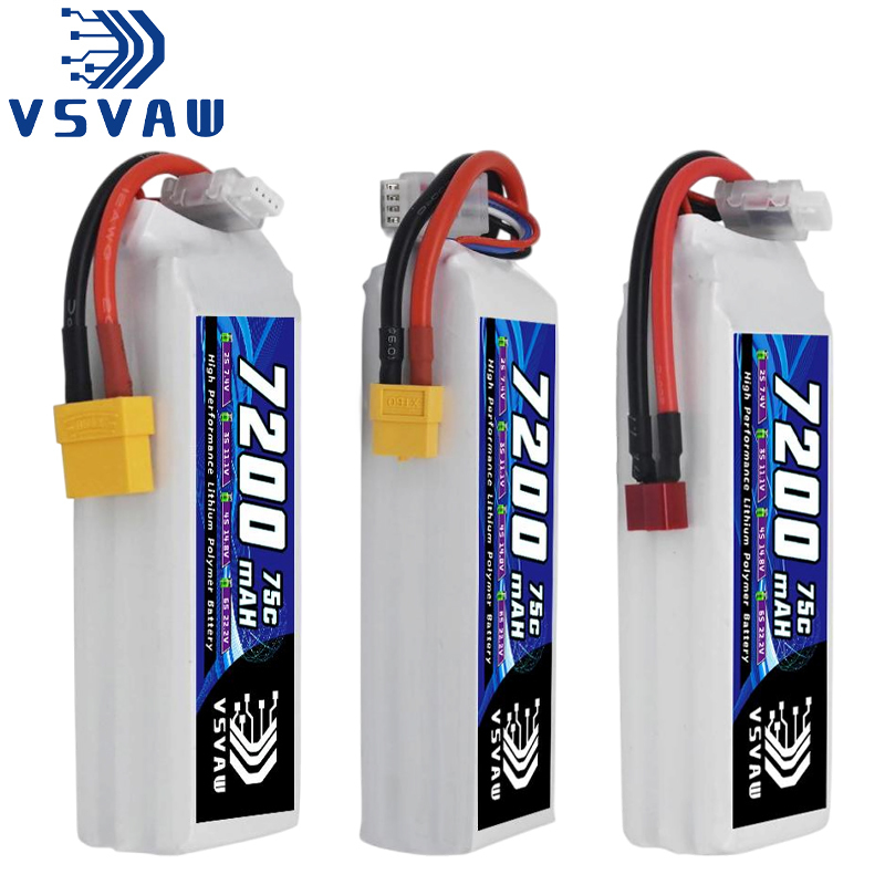 Rc Hobby Truck - VSVAW 3S Lipo Battery 11.1V 7200mah