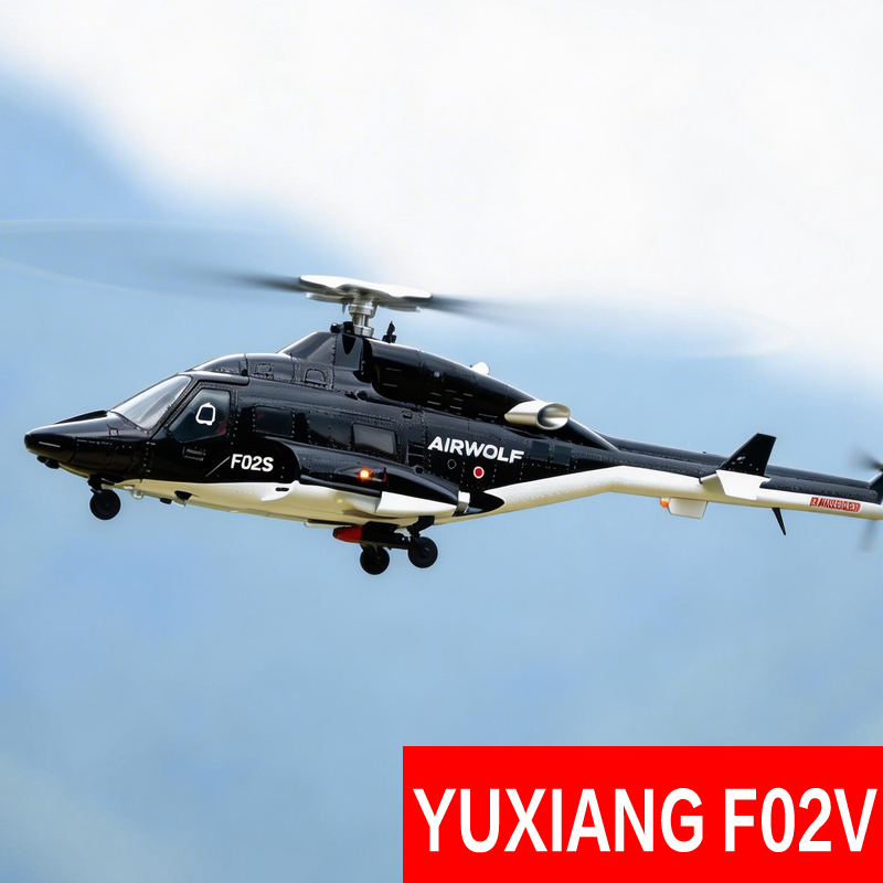 Rc Helicopter Hobby Grade - Yuxiang F02V 1:34 3D Stunt helicopter