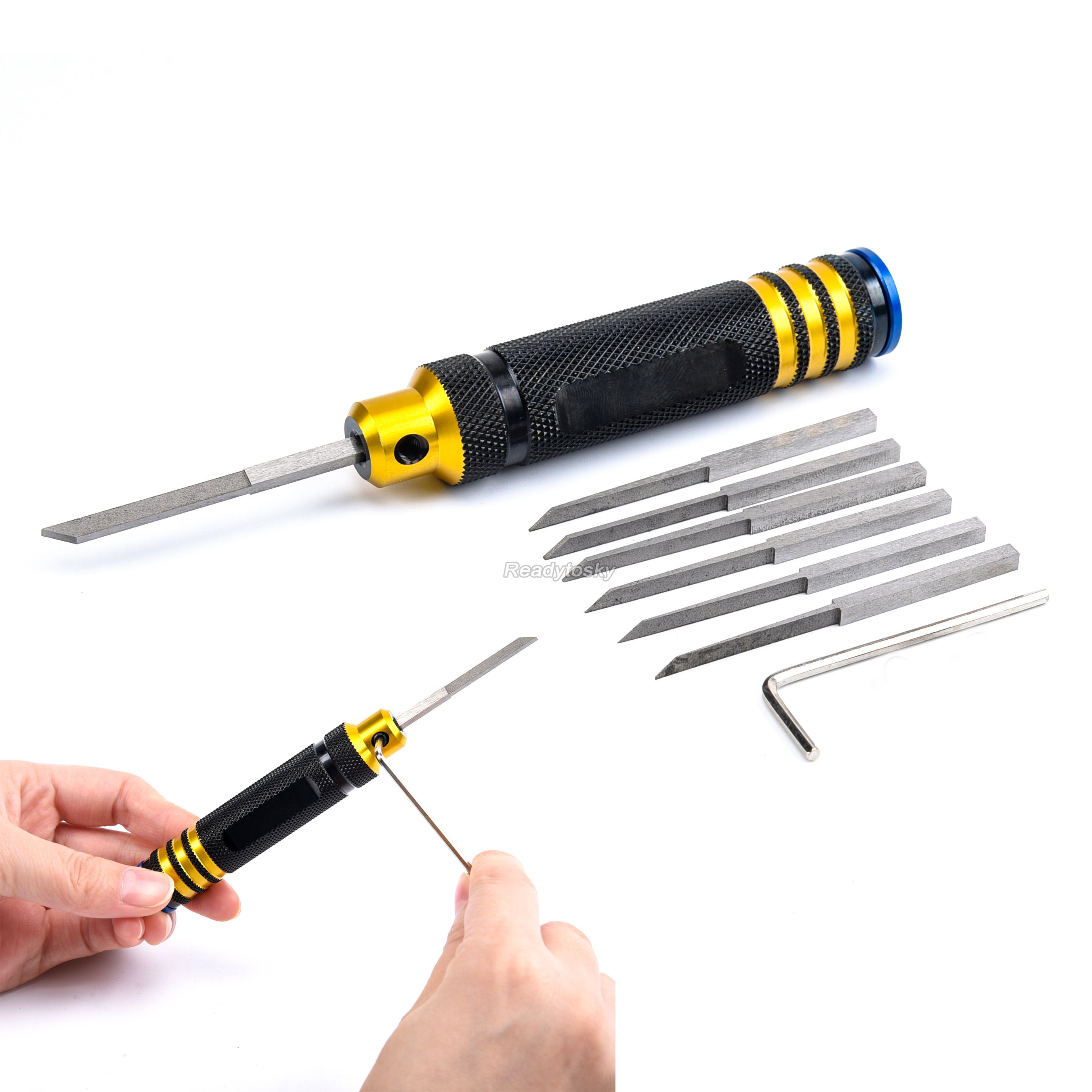 Rc Hobby Japan - Prime Model Scriber W/ Blade Resin