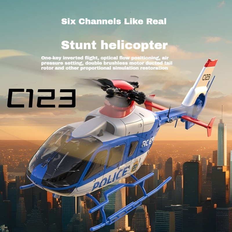Rc Helicopter Hobby Grade - New ERA C123 RC 2.4GHZ 6CH