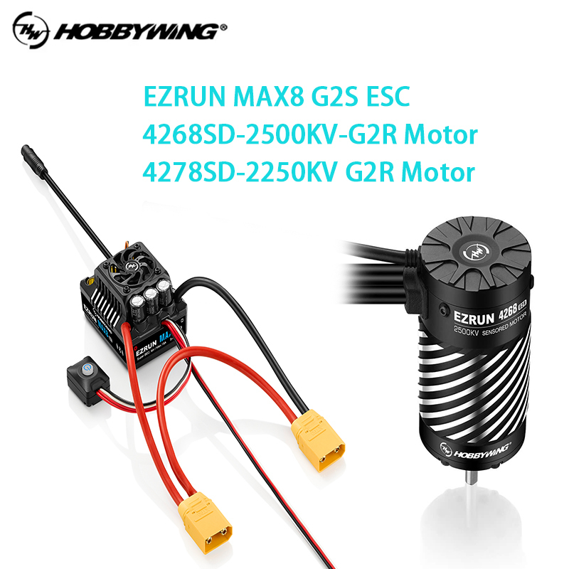 Rc Hobby Grade Plane - HOBBYWING EZRUN MAX8 G2S 160A ESC