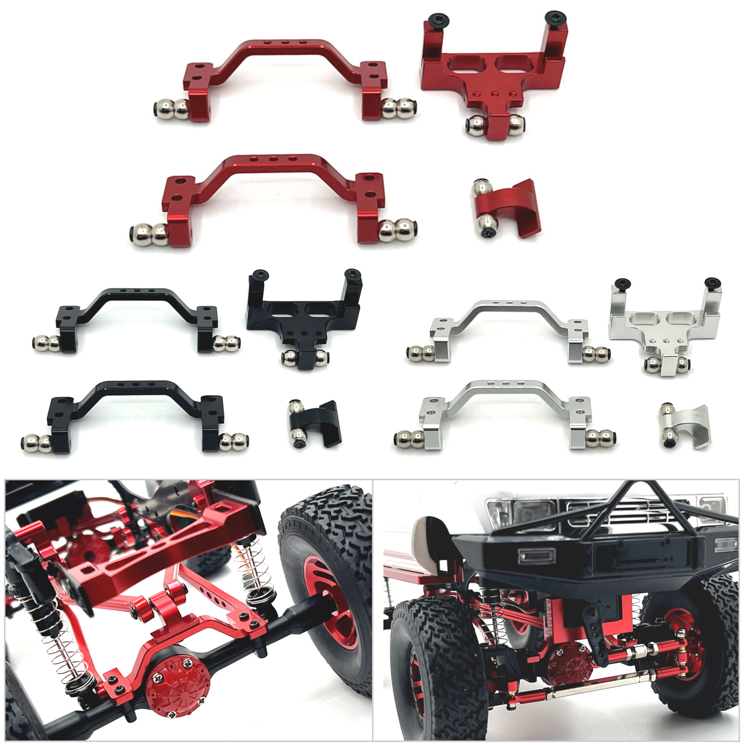 Rc Hobby Warehouse - Metal Front Rear Pull Rod Seat