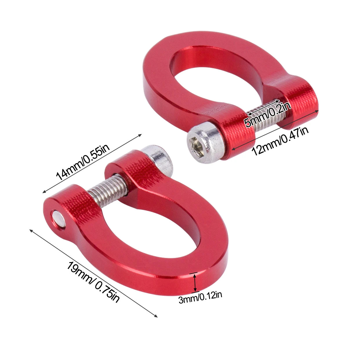 CNC Aluminum Bumper D-ring Tow - مراجعة Hobby Zone Rc وسعره