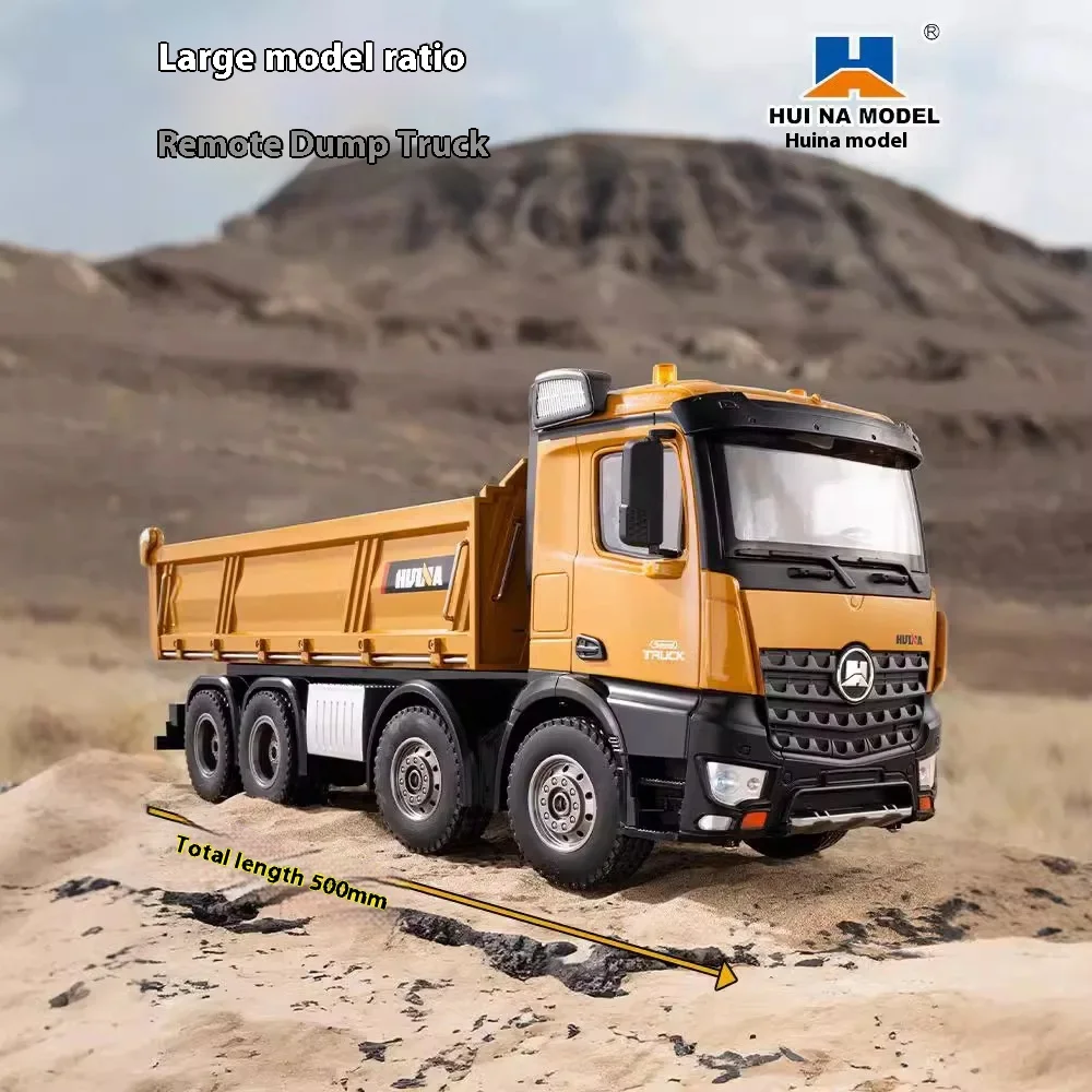 Huina 1536 RC Dump Truck 1/14  - مراجعة Rc Hobby Excavator وسعره