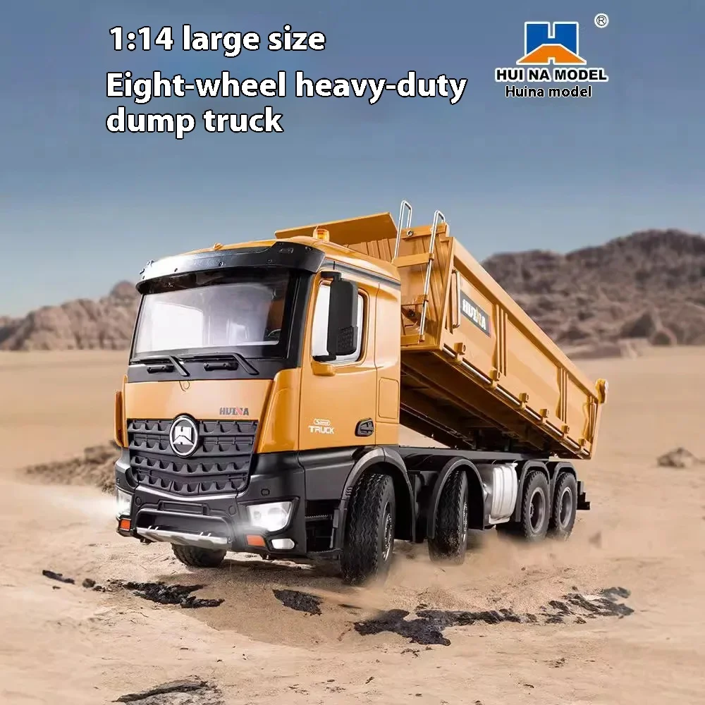 Huina 1536 RC Dump Truck 1/14  - مراجعة Rc Hobby Excavator وسعره
