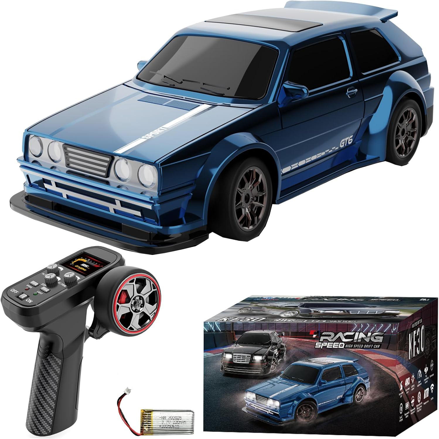 KF30 1:43 4WD RC Car With Gyro - مراجعة Rc Hobby Tech Bali وسعره