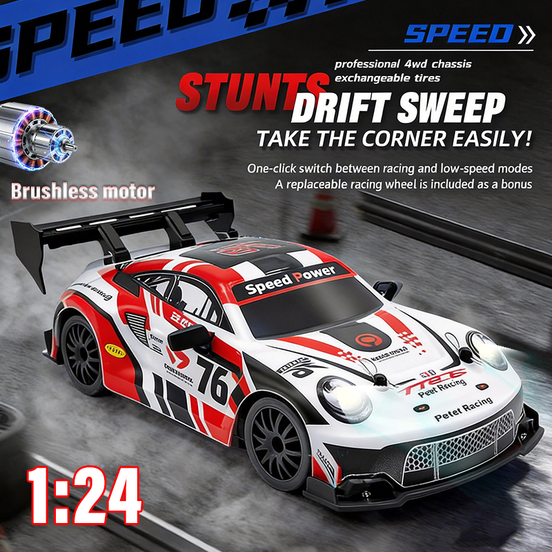 RTR 1:24 RC Drift Cars 4WD 2.4 - مراجعة Rc Hobby Tech Bali وسعره