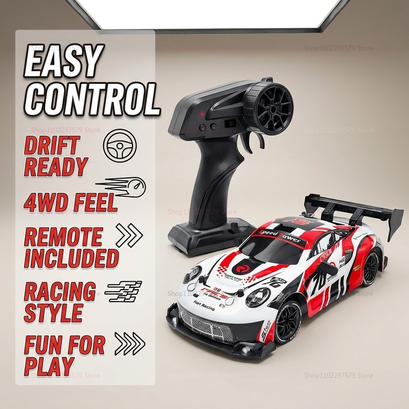 RTR 1:24 RC Drift Cars 4WD 2.4 - مراجعة Rc Hobby Tech Bali وسعره