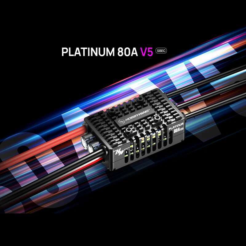 HOT Hobbywing PLATINUM-80A-V5  - مراجعة Rc Hobby Helicopter وسعره