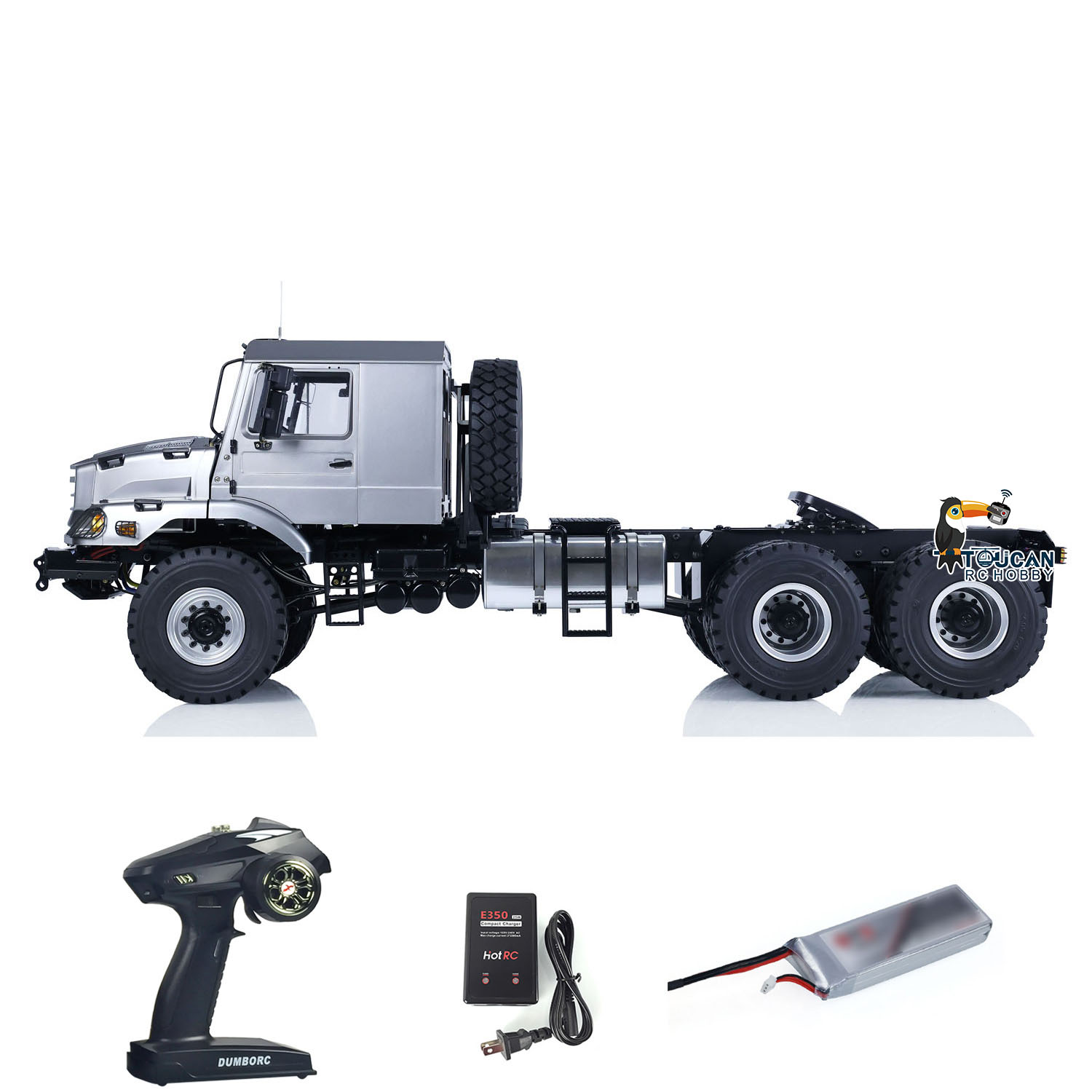 RTR 1/14 6x6 RC Off-road Tract - مراجعة Rc Hobby Light وسعره