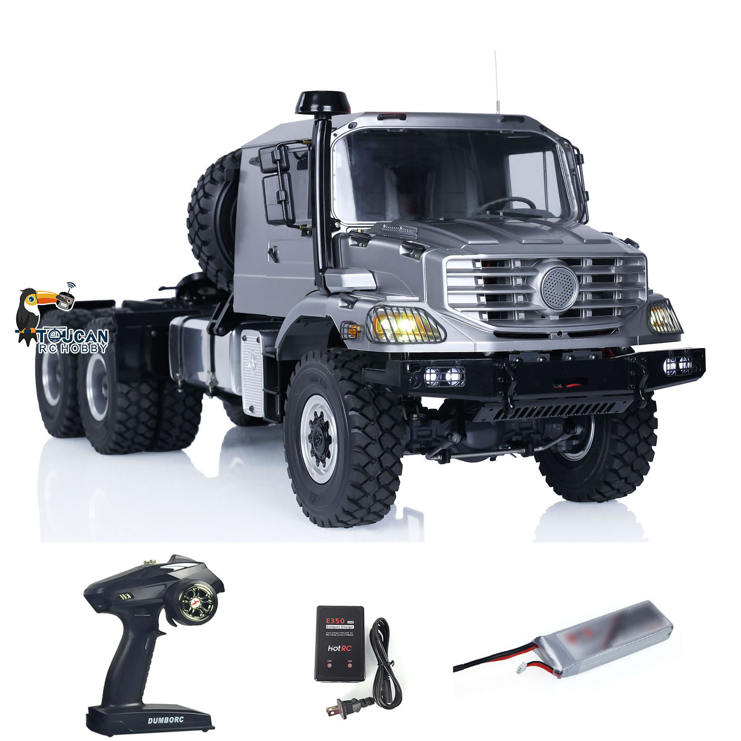 RTR 1/14 6x6 RC Off-road Tract - مراجعة Rc Hobby Light وسعره