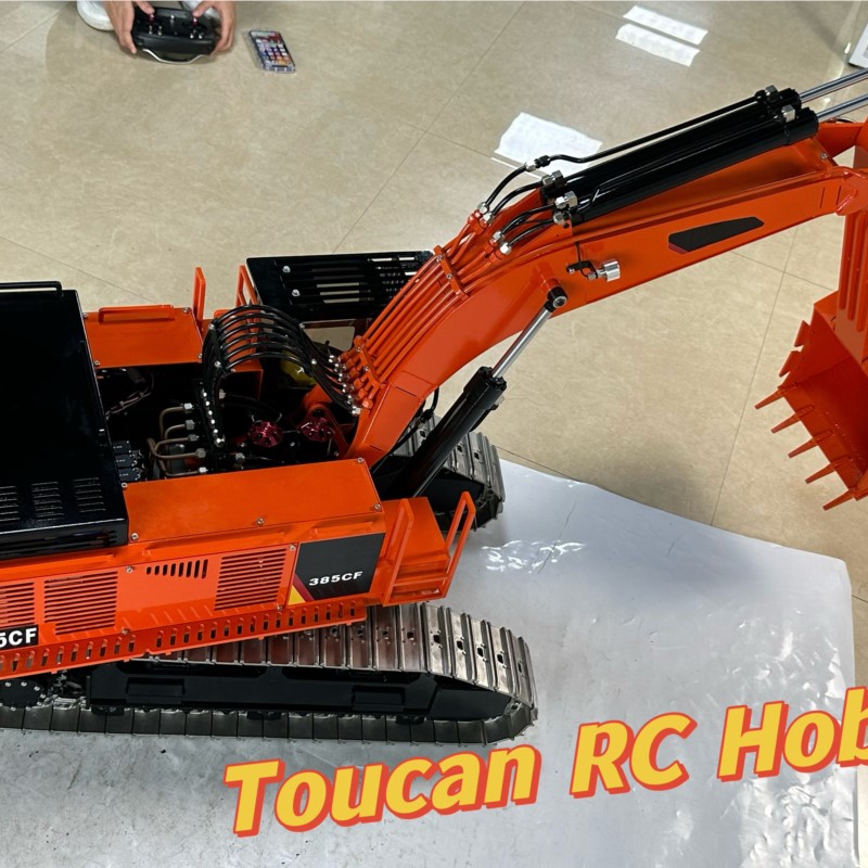 1/8 Metal Ripper of 385CF RC G - مراجعة Rc Hobby Light وسعره