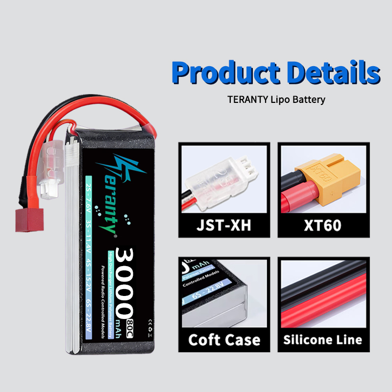 TERANTY 2S 3000mAh Lipo Batter - مراجعة Rc Hobby Truck وسعره