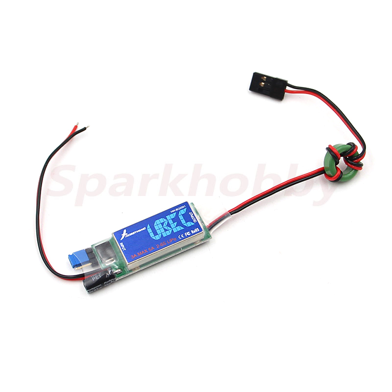Hobbywing UBEC 3A 2-6S Lipo /  - مراجعة Rc Hobby Grade Plane وسعره