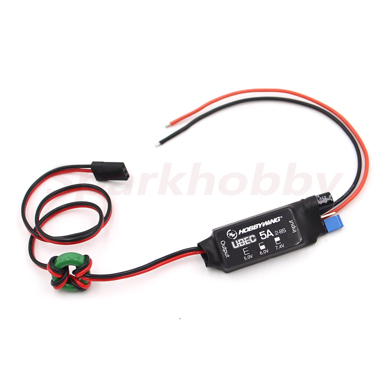 Hobbywing UBEC 3A 2-6S Lipo /  - مراجعة Rc Hobby Grade Plane وسعره