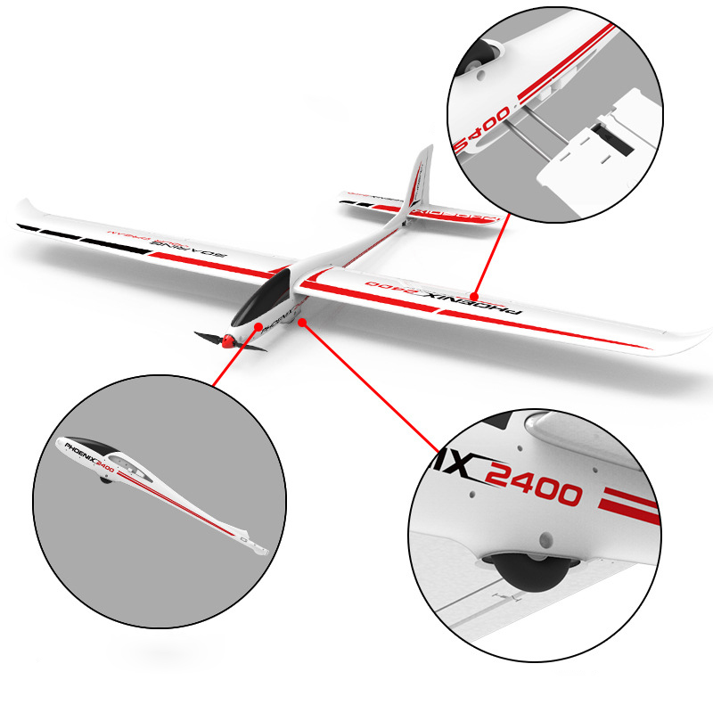 Volantex 759-3 Phoenix 2400 24 - مراجعة Rc Hobby Grade Plane وسعره