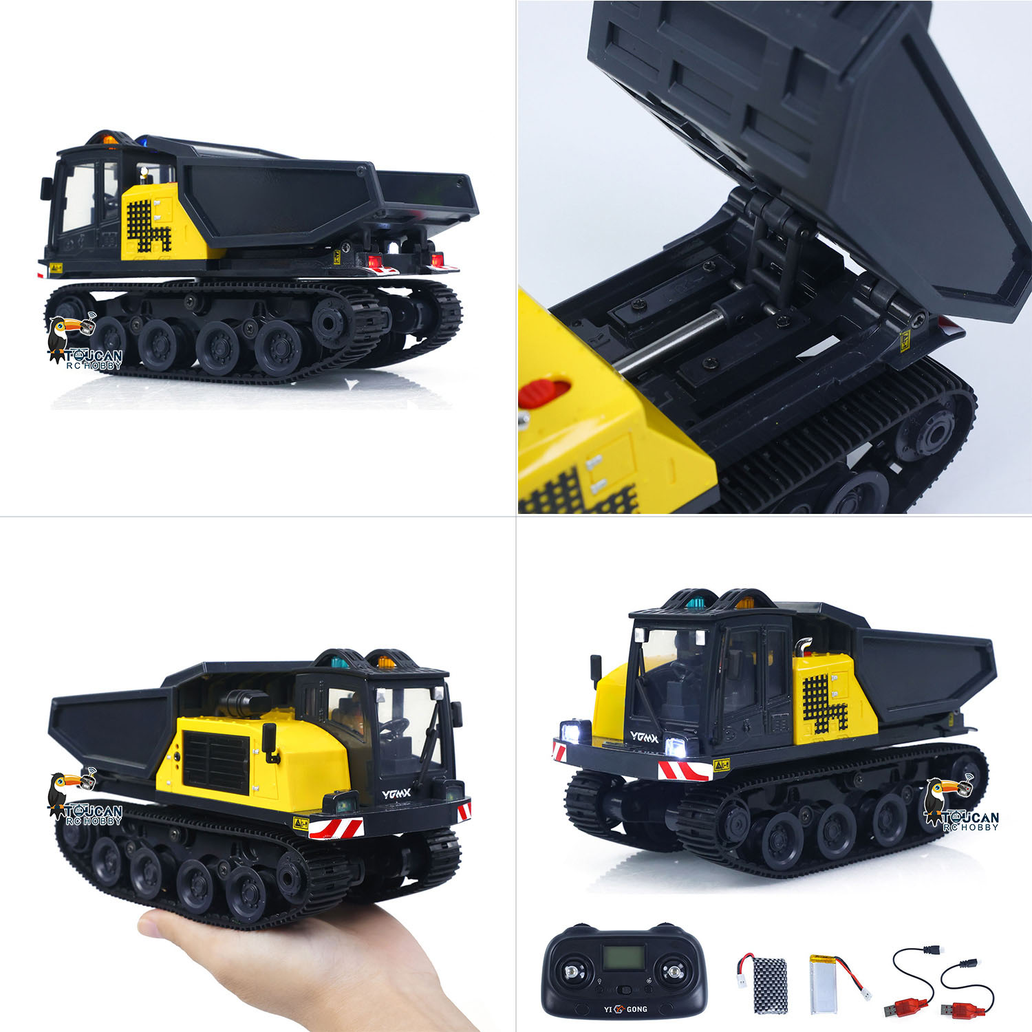New 1/50 T14R RC Dumper K970 R - مراجعة Rc Hobby Excavator وسعره