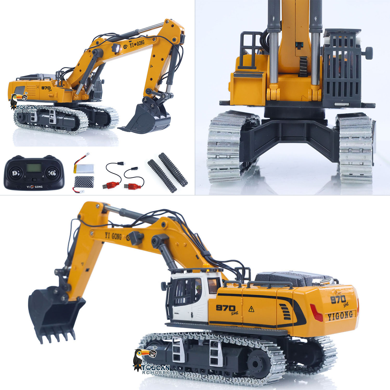 New 1/50 T14R RC Dumper K970 R - مراجعة Rc Hobby Excavator وسعره