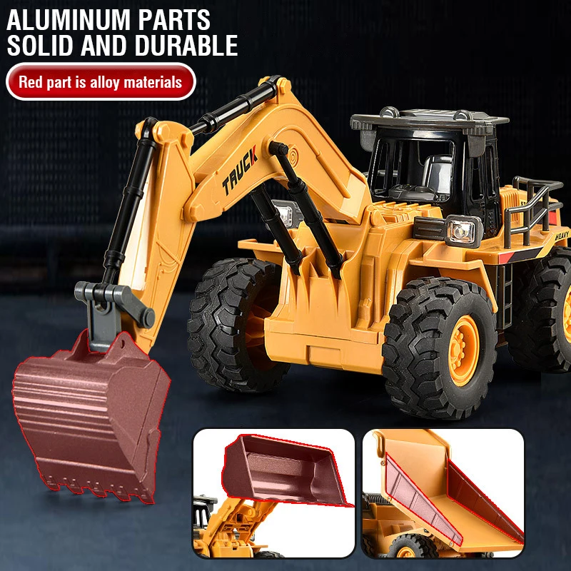 2.4G Alloy Remote Control Exca - مراجعة Rc Hobby Excavator وسعره