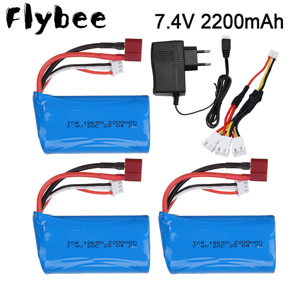 7.4V 2200mAh 18650 Lipo Batery - مراجعة Rc Hobby Helicopter وسعره