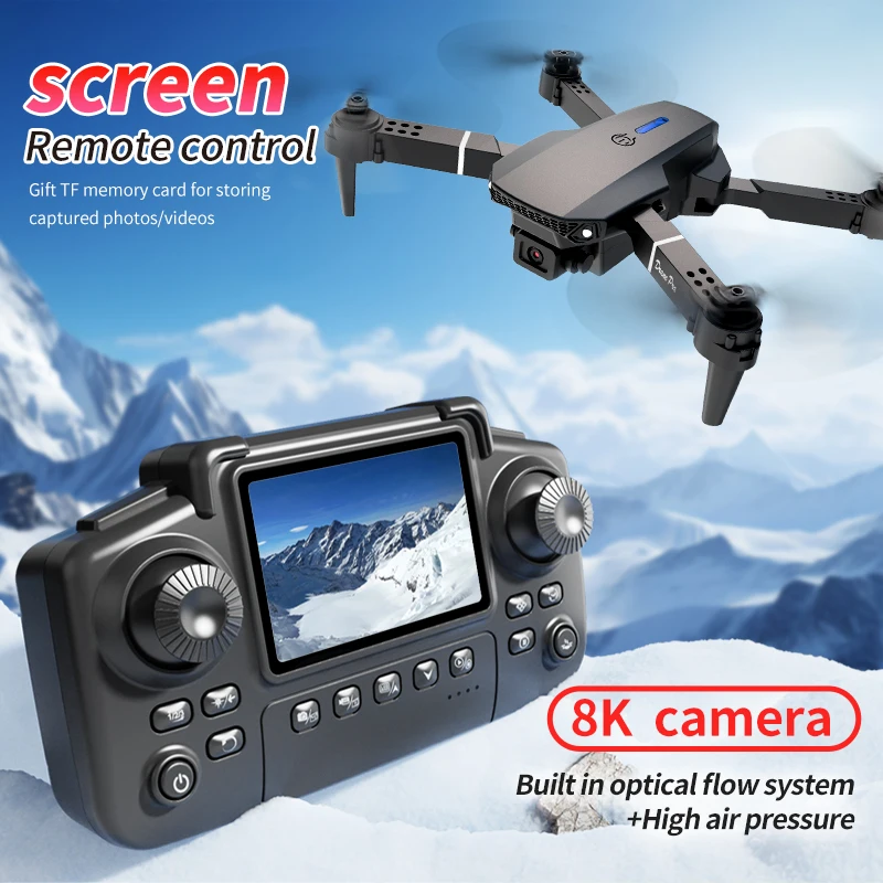 Professional E88 PRO Drone wit - مراجعة Rc Hobby Helicopter وسعره