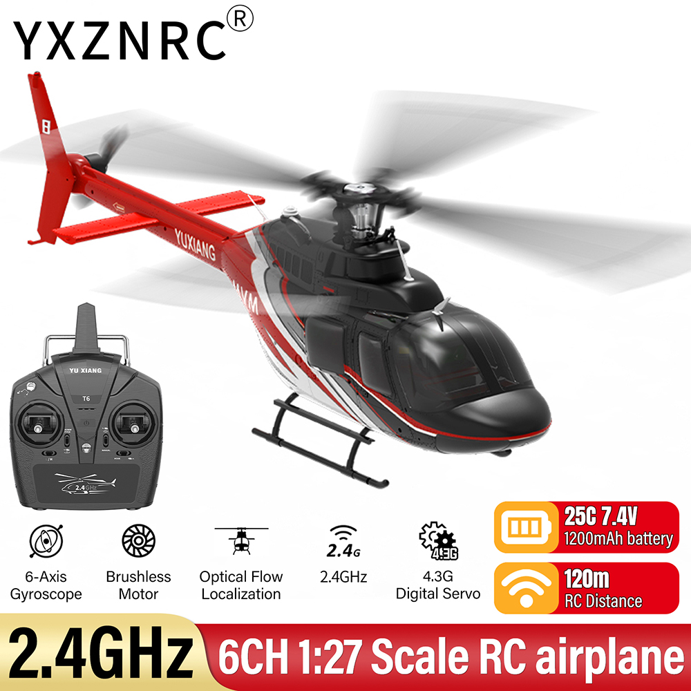 YU XIANG RC Airplane 2.4G 6CH  - مراجعة Rc Hobby Helicopter وسعره