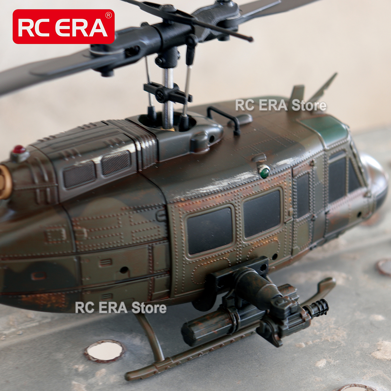 RC ERA Camouflage Weathered C0 - مراجعة Rc Helicopter Hobby Grade وسعره