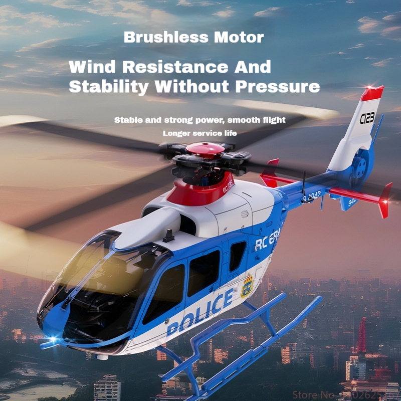 New ERA C123 RC 2.4GHZ 6CH 6-A - مراجعة Rc Helicopter Hobby Grade وسعره