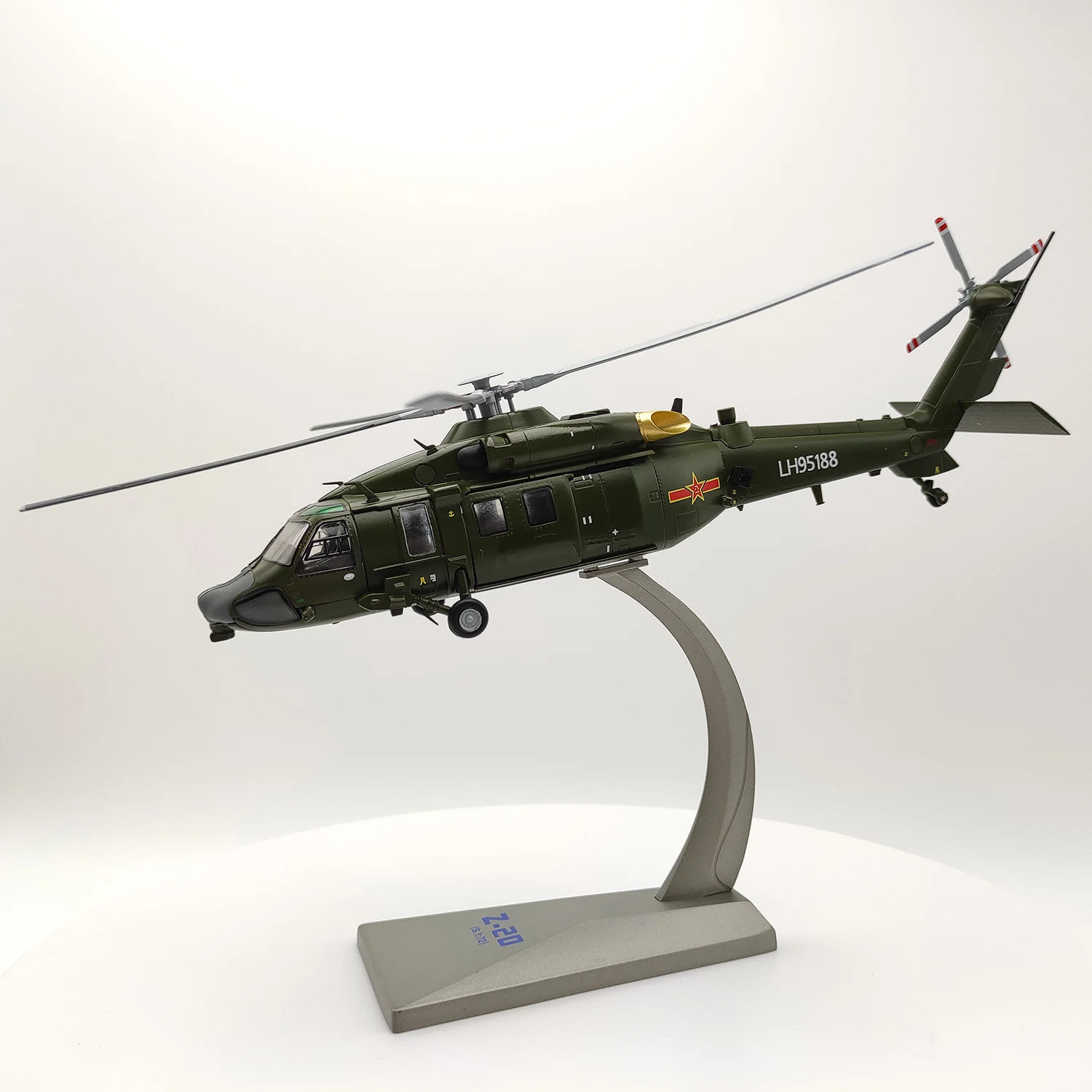 Diecast 1:72 Scale Z-20 LH9518 - مراجعة Rc Helicopter Hobby Grade وسعره