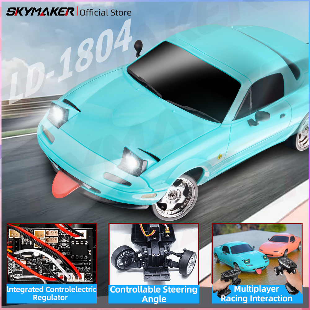 Skymaker 1/18 RC Drift Car LDR - مراجعة Rc Hobby Tech Bali وسعره
