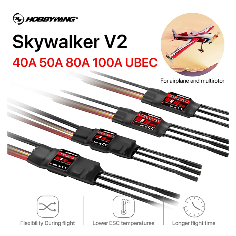 Original Hobbywing SKYWALKER S - مراجعة Rc Hobby Grade Plane وسعره
