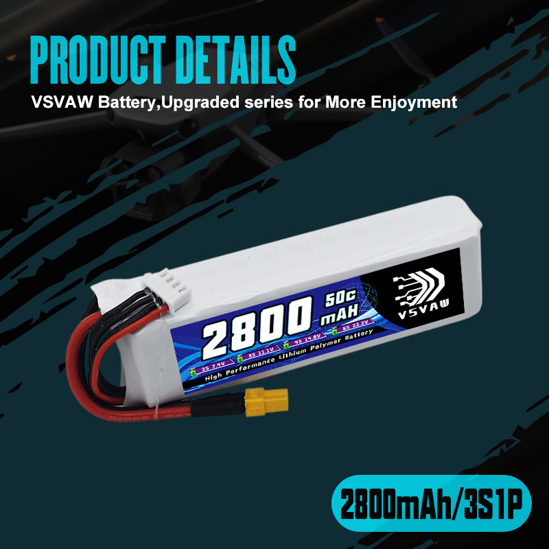 VSVAW 3S 2800mAh Lipo Battery  - مراجعة Rc Hobby Truck وسعره