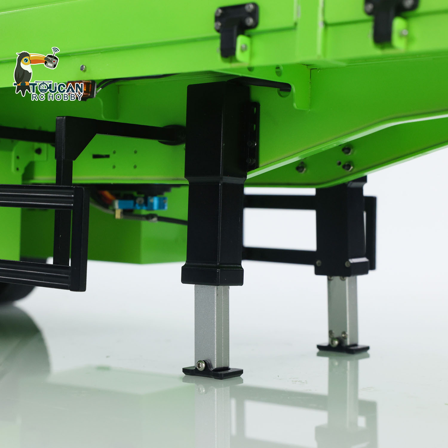 NEW 1/14 Metal Semi Trailer 3  - مراجعة Rc Hobby Light وسعره