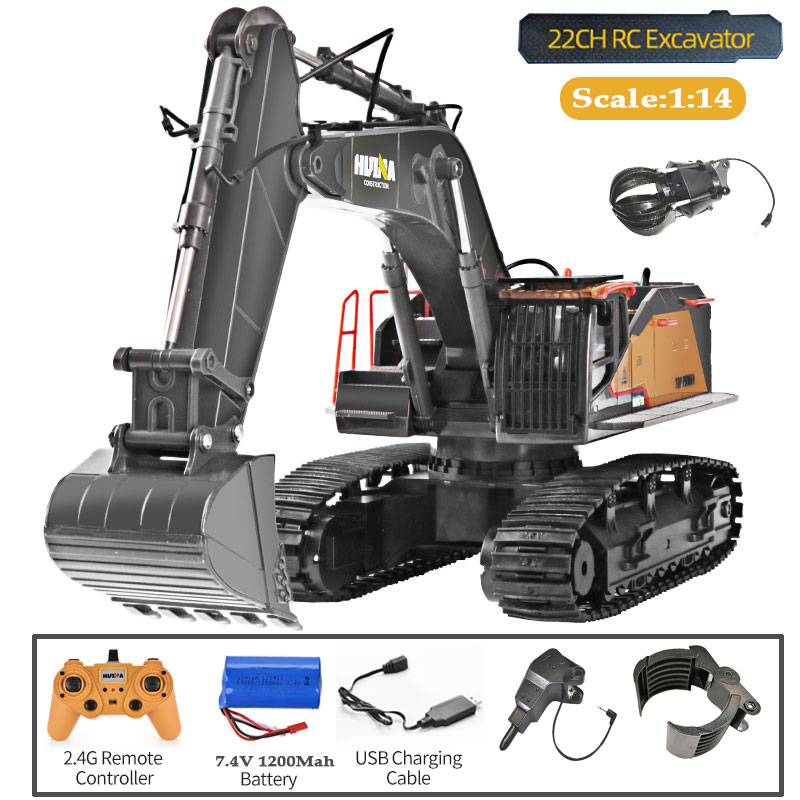 HUINA 1592 Alloy Excavator Tru - مراجعة Rc Hobby Excavator وسعره
