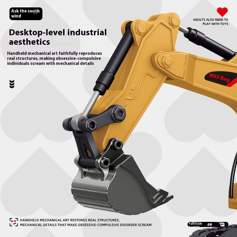 New Full-Scale Mini Excavator  - مراجعة Rc Hobby Excavator وسعره