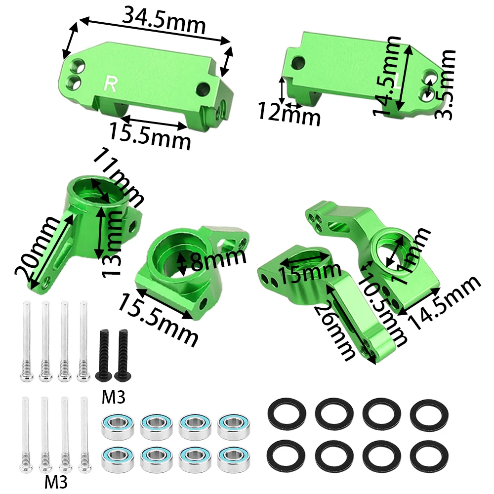 Metal Alloy Steering Block Cas - مراجعة Rc Hobby Warehouse وسعره