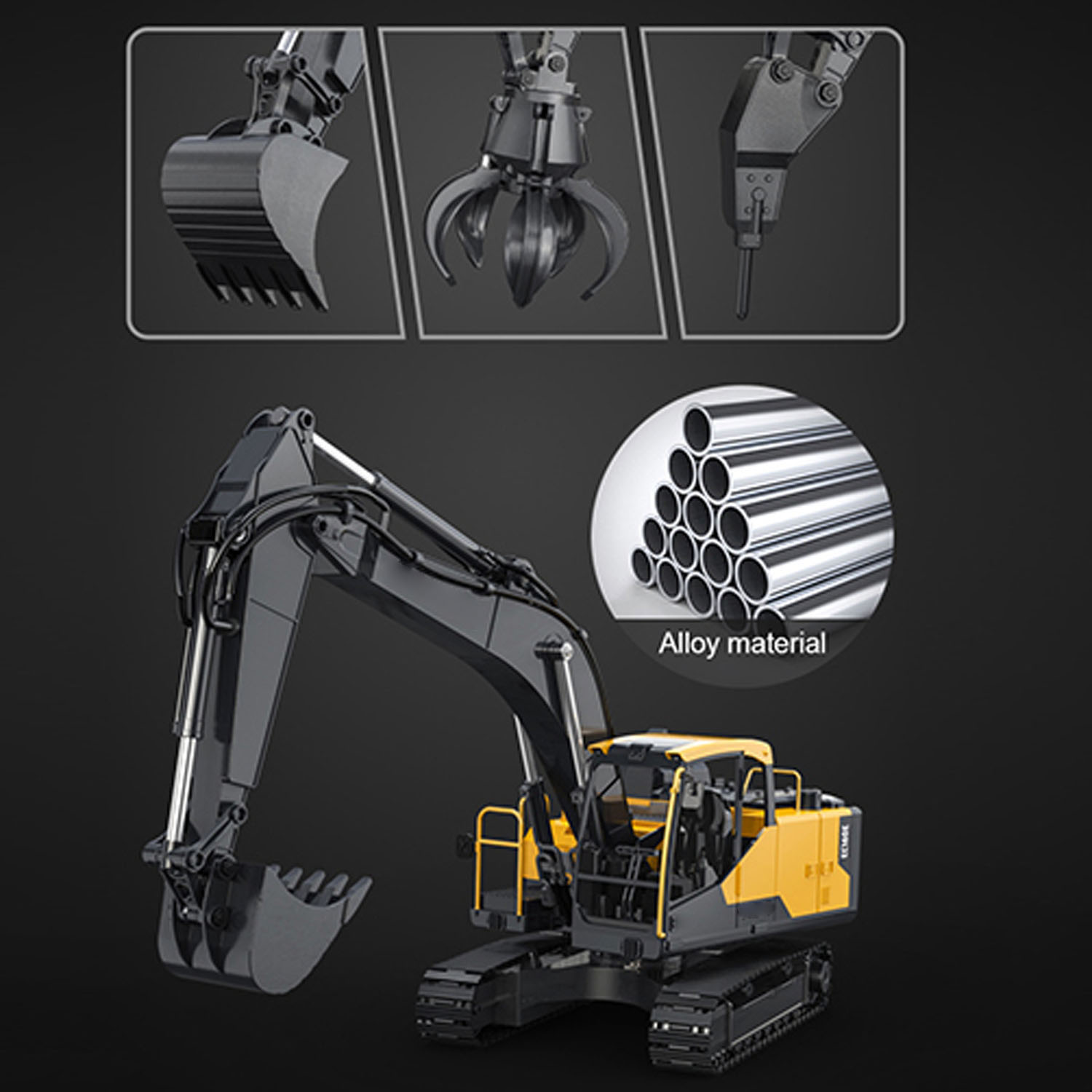 1/16 DoubleE E598 003 Electric - مراجعة Rc Hobby Excavator وسعره