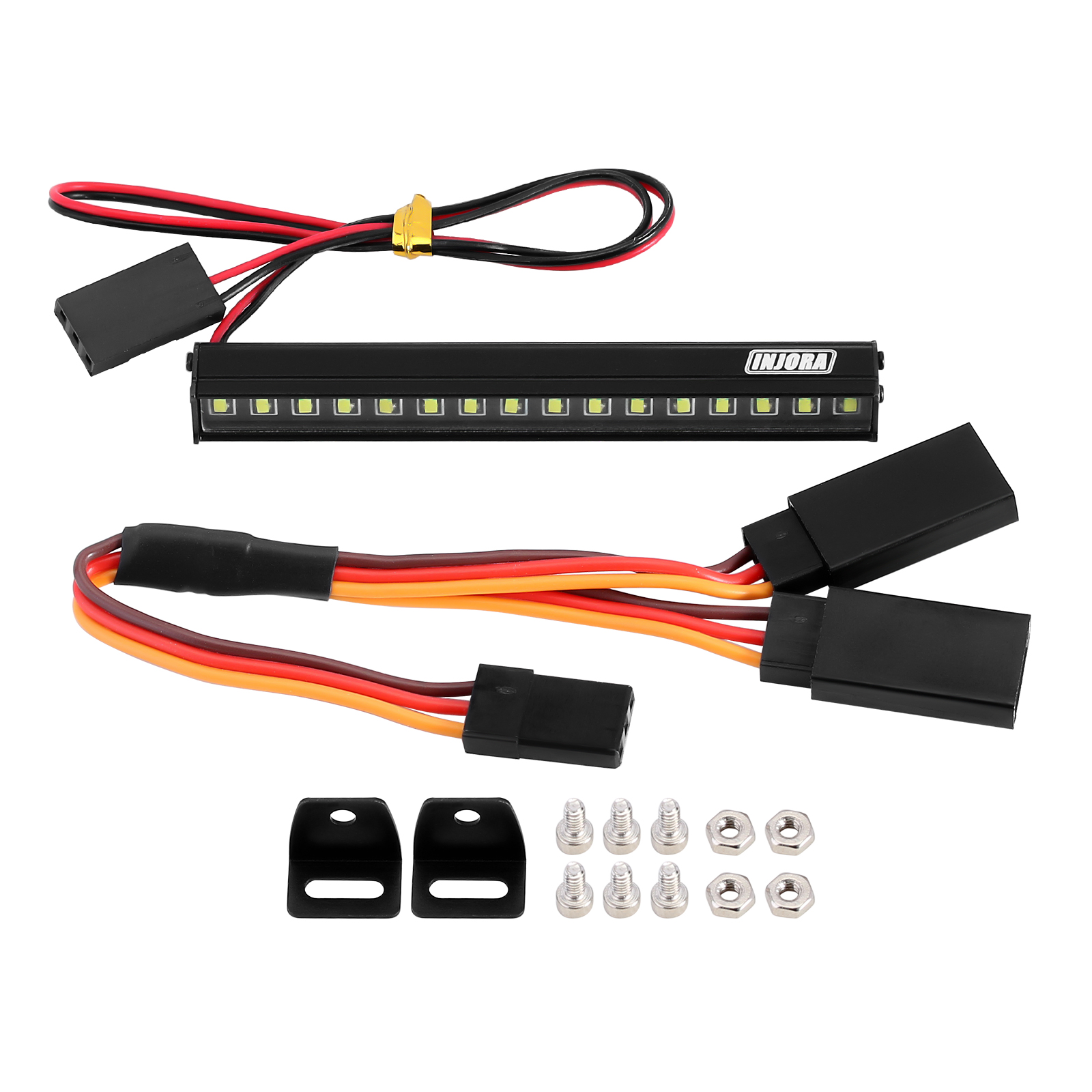 INJORA 16LED Metal Roof Light  - مراجعة Rc Hobby Warehouse وسعره