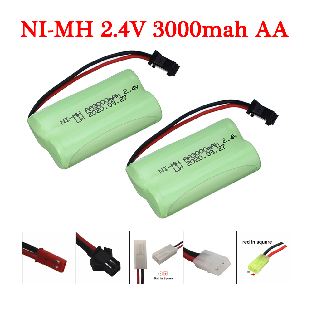 2.4V 3000mah NIMH AA Battery p - مراجعة Rc Hobby Truck وسعره