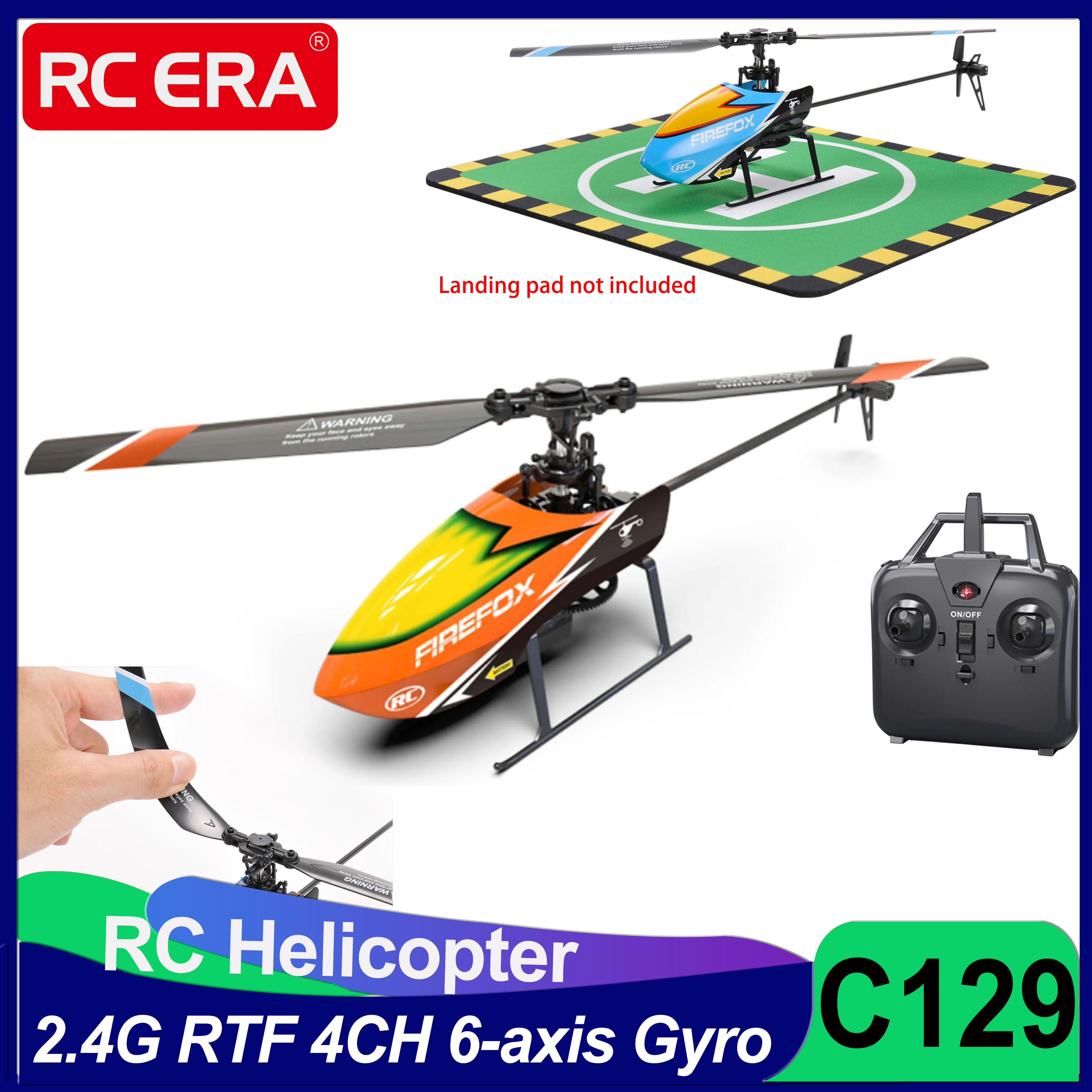 C129 RC Helicopter RTF 4CH 6-a - مراجعة Rc Hobby Helicopter وسعره