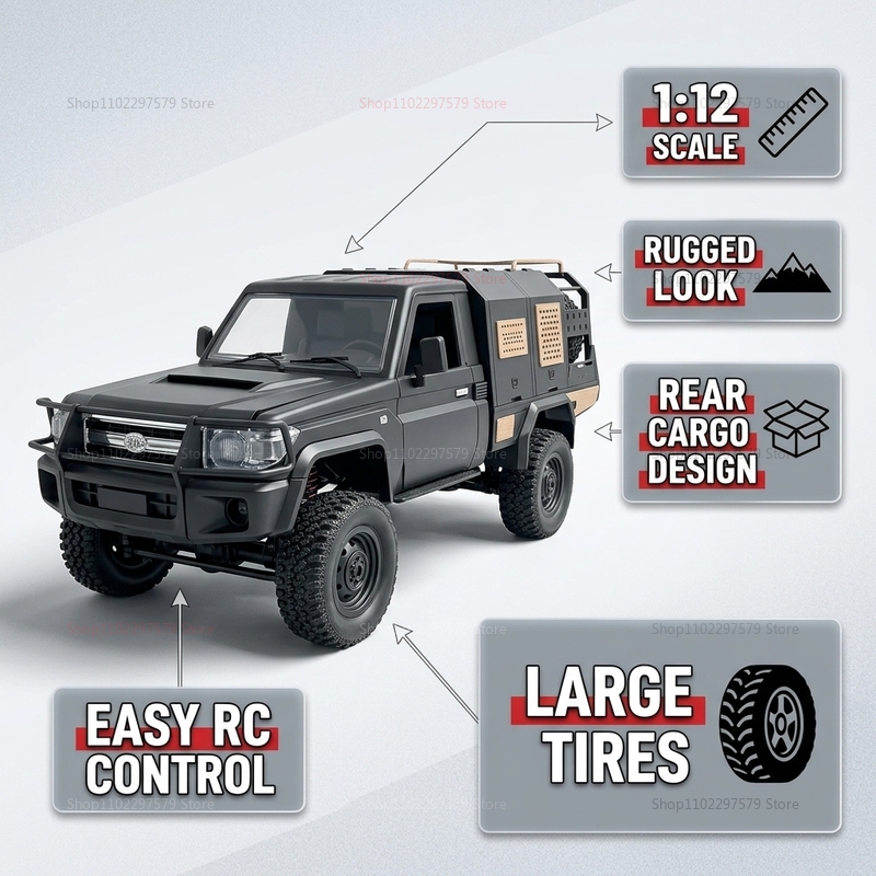 MN82 MN82S RC Crawler Truck 1/ - مراجعة Rc Hobby Light وسعره