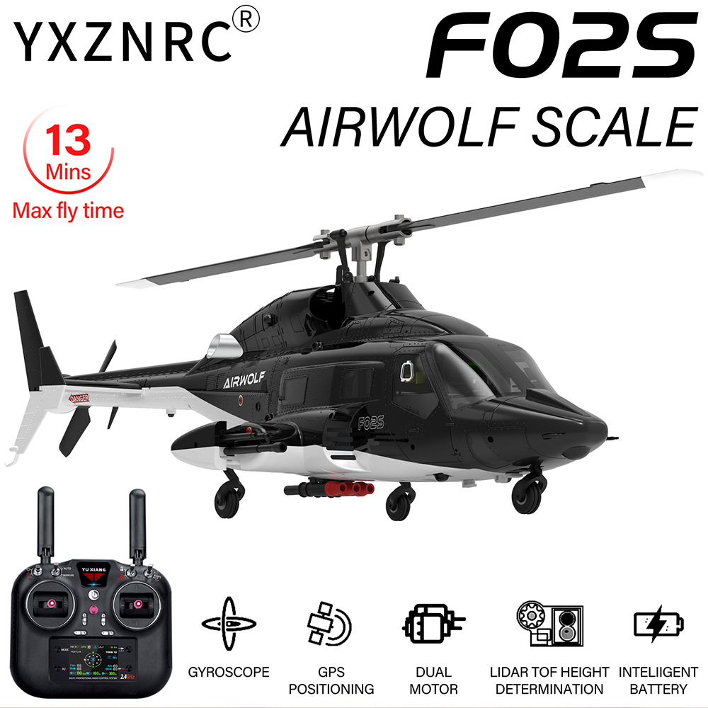 YUXIANG Airwolf RC Helicopter  - مراجعة Rc Helicopter Hobby Grade وسعره
