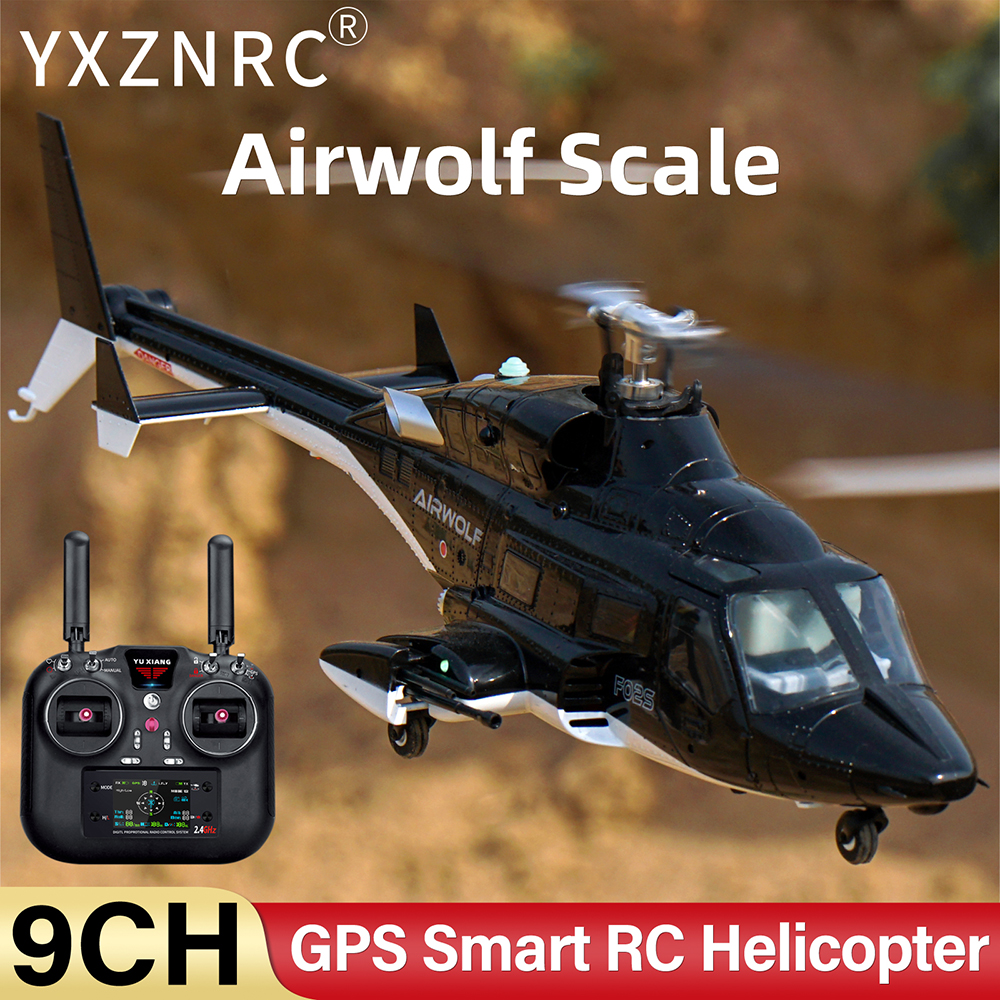 YUXIANG Airwolf RC Helicopter  - مراجعة Rc Helicopter Hobby Grade وسعره
