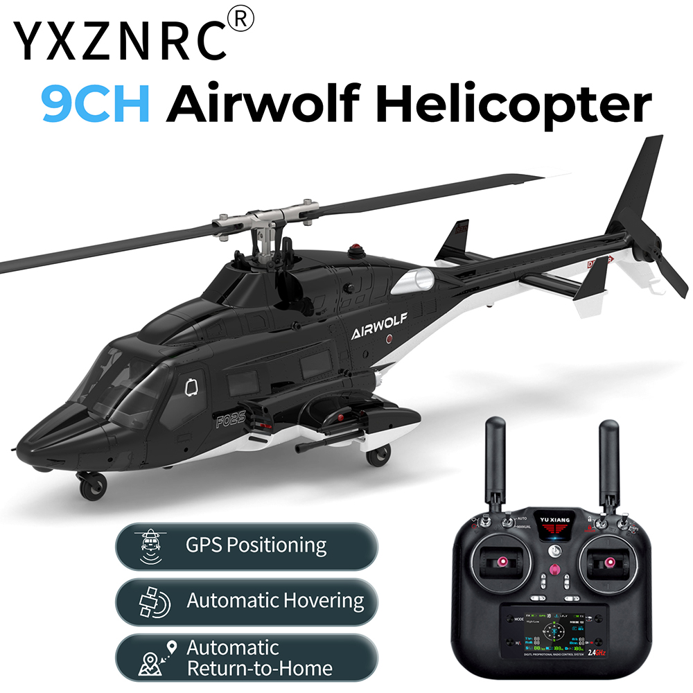 YUXIANG Airwolf RC Helicopter  - مراجعة Rc Helicopter Hobby Grade وسعره