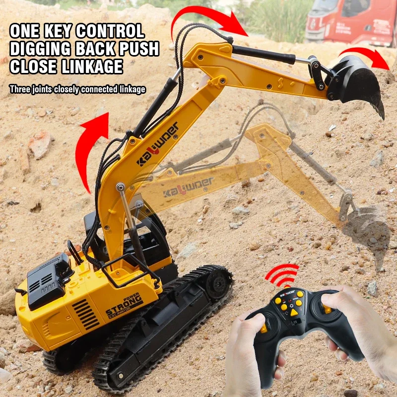 Huina Rc Excavator 1/24 9Ch Re - مراجعة Rc Hobby Excavator وسعره