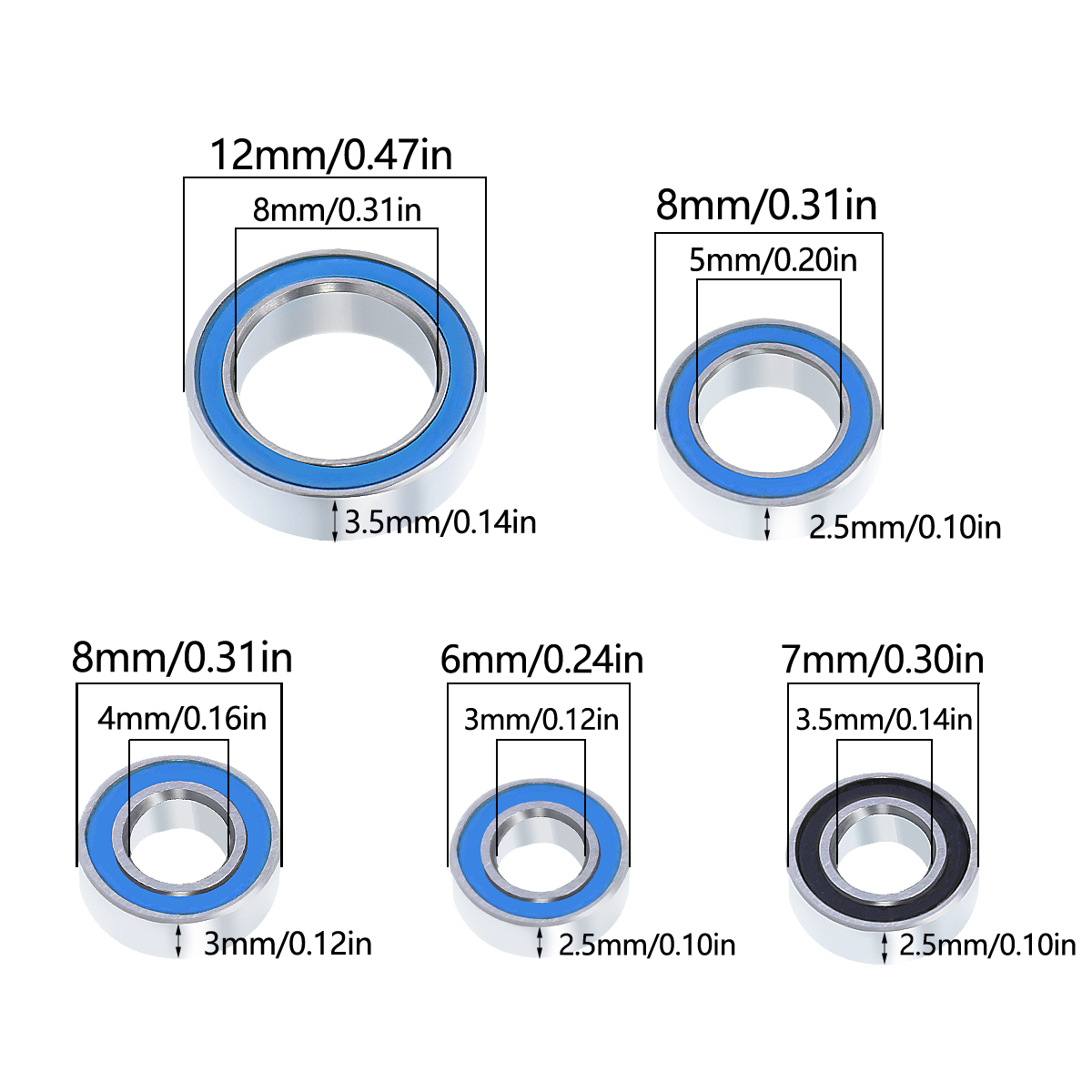22Pcs Wheel Hub Axle Sealed Be - مراجعة Rc Hobby Warehouse وسعره