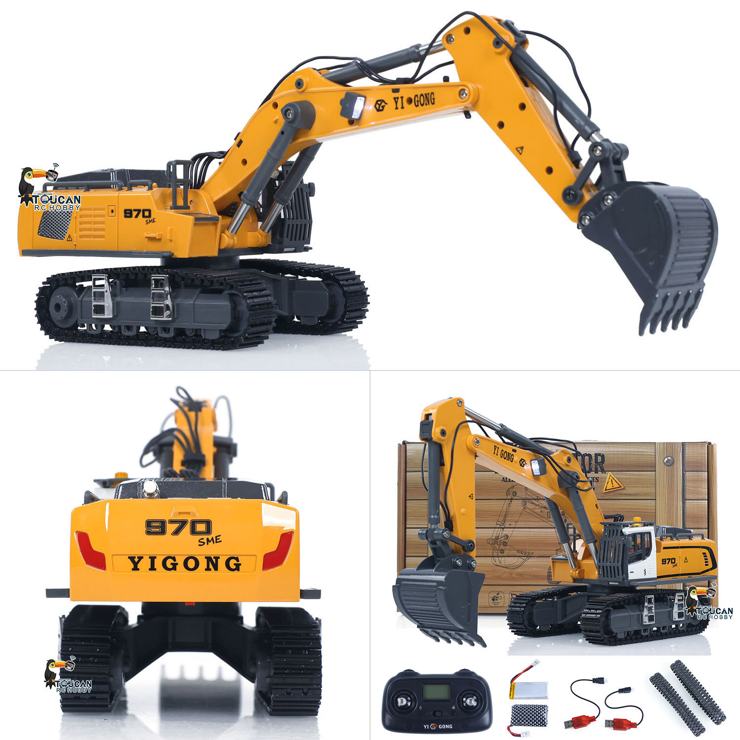 New Mini 1/50 CUT 970 RC Excav - مراجعة Rc Hobby Excavator وسعره