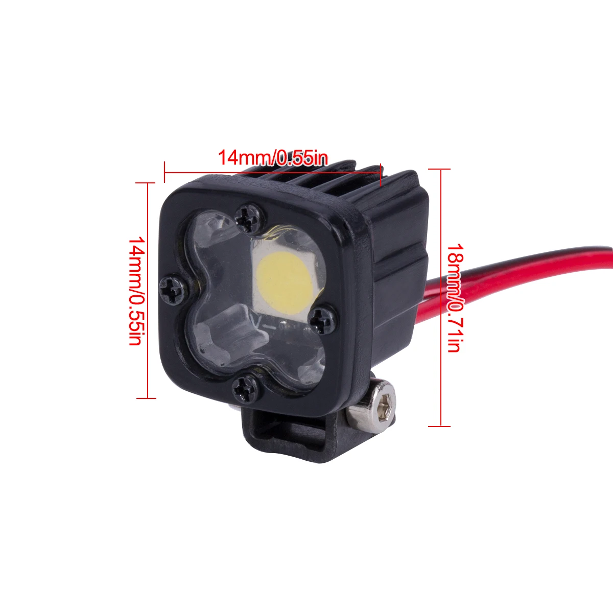 RC Car Square Bright LED Top L - مراجعة Hobby Zone Rc وسعره