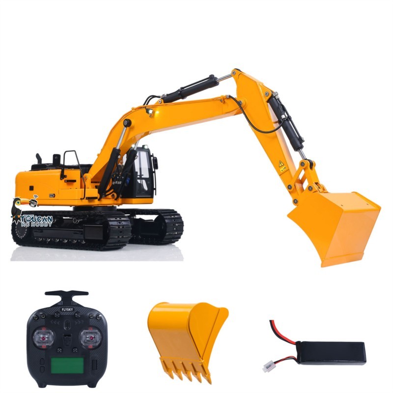 1/12 RTR 323GX Metal Hydraulic - مراجعة Rc Hobby Excavator وسعره